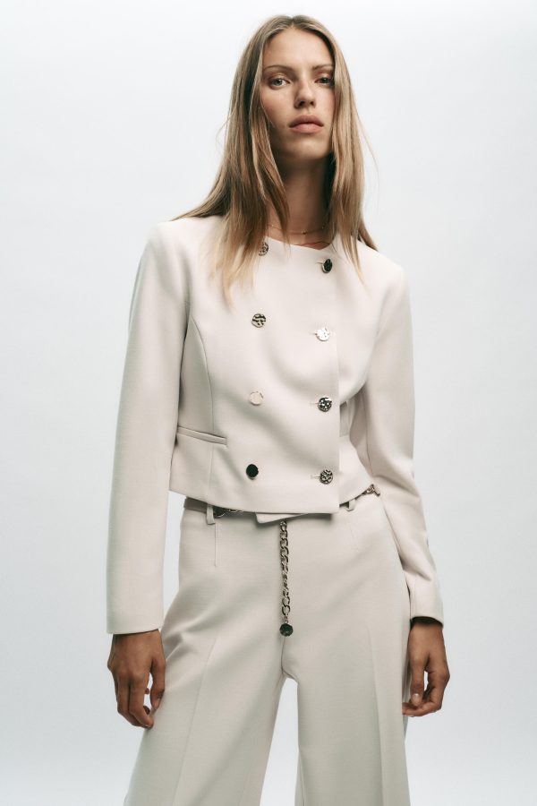 KISA KRUVAZE BLAZER - از برند زارا