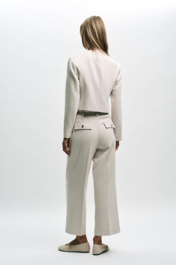 KISA KRUVAZE BLAZER - از برند زارا