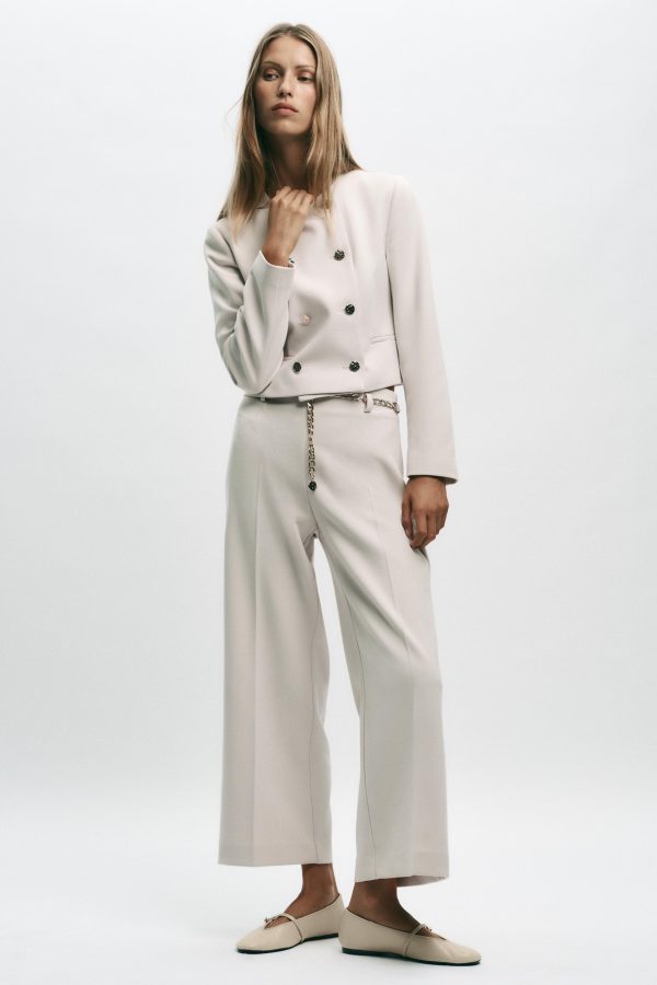 KISA KRUVAZE BLAZER - از برند زارا