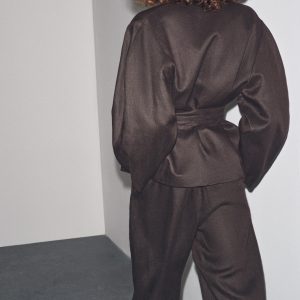 کیمونو زنانه آستین بلند با کمربند از برند زارا (زنانه)