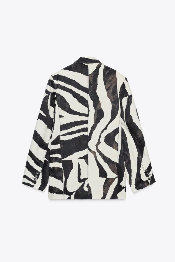 DESENLİ HAYVAN DESENLİ ZW KOLEKSİYONU BLAZER - از برند زارا