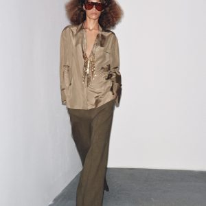 İPEK CEPLİ GÖMLEK ZW COLLECTION - از برند زارا