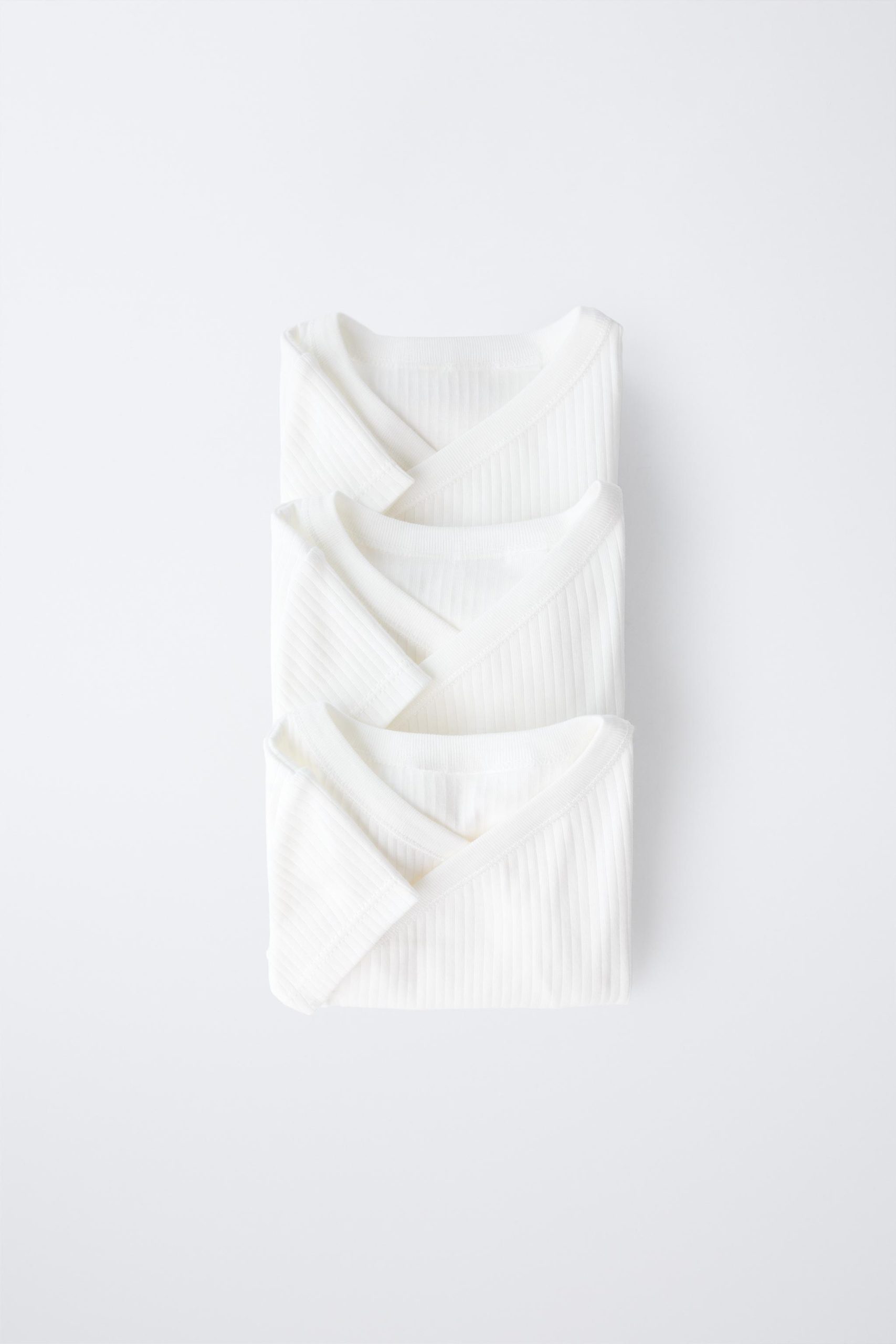 پکیج سهتایی بادی یقه کیمونو از برند زارا (بچه گانه)