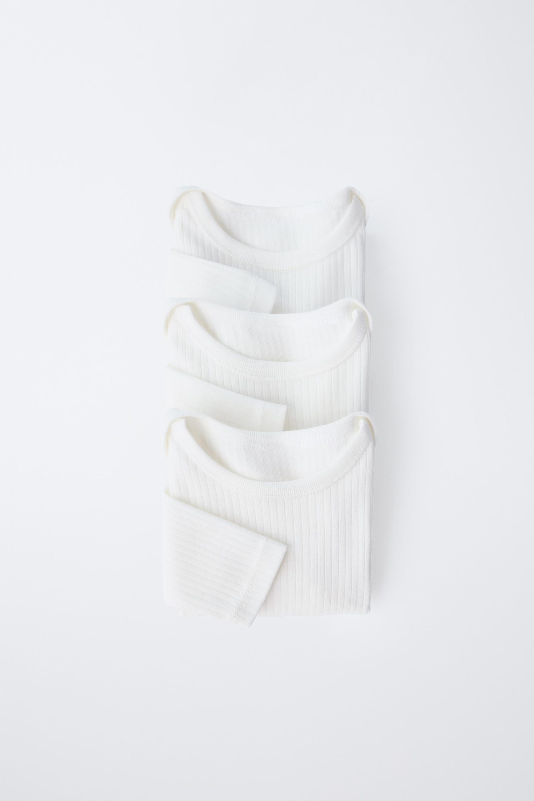 بسته سهتایی بادی یقه دوچرخهای از برند زارا