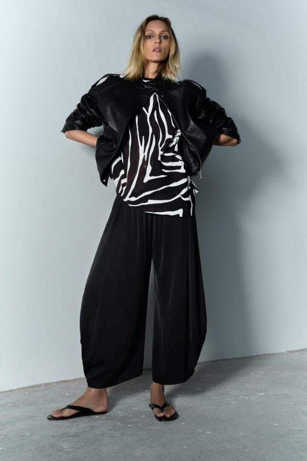 DERİ BOMBER CEKET ZW COLLECTION İİTED EDİTİON - از برند زارا