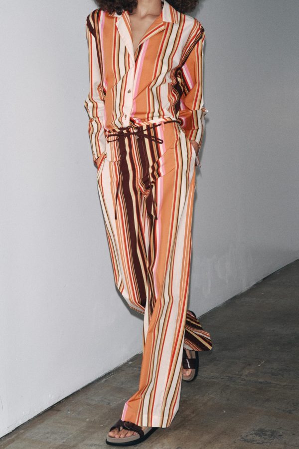 ÇİZGİİ FLARE ZW COLLECTION PANTOLON - از برند زارا