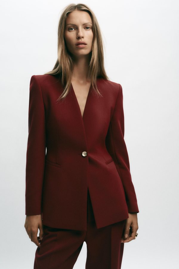 KLAPASIZ, VÜCUDA OTURAN BLAZER - از برند زارا