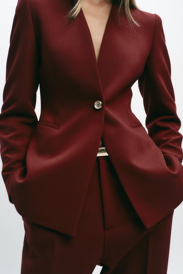 KLAPASIZ, VÜCUDA OTURAN BLAZER - از برند زارا