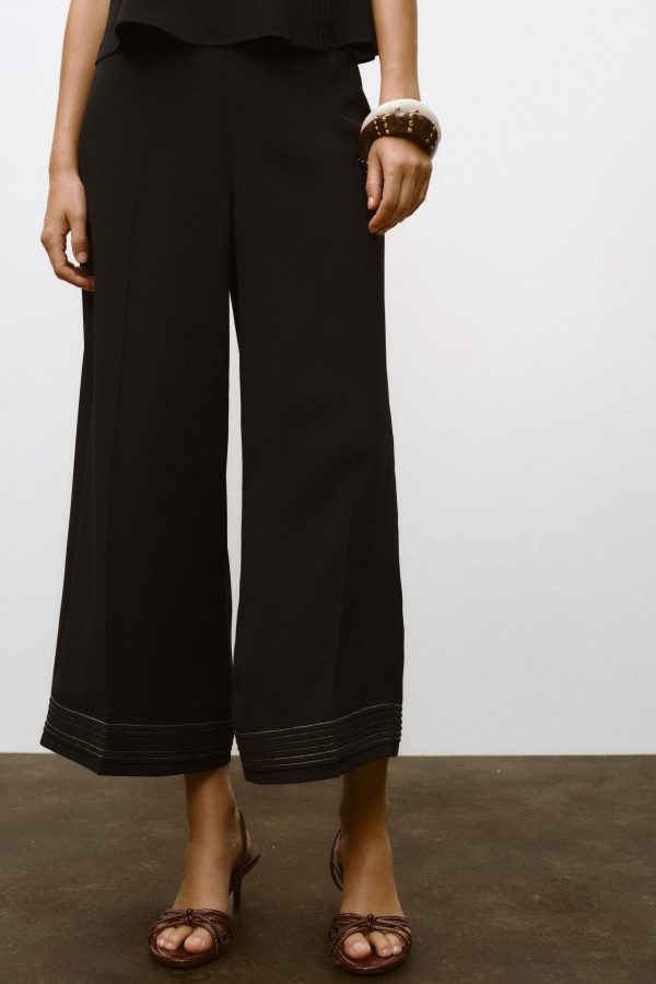 Pİİİ ETEK UCU CULOTTE PANTOLON - از برند زارا