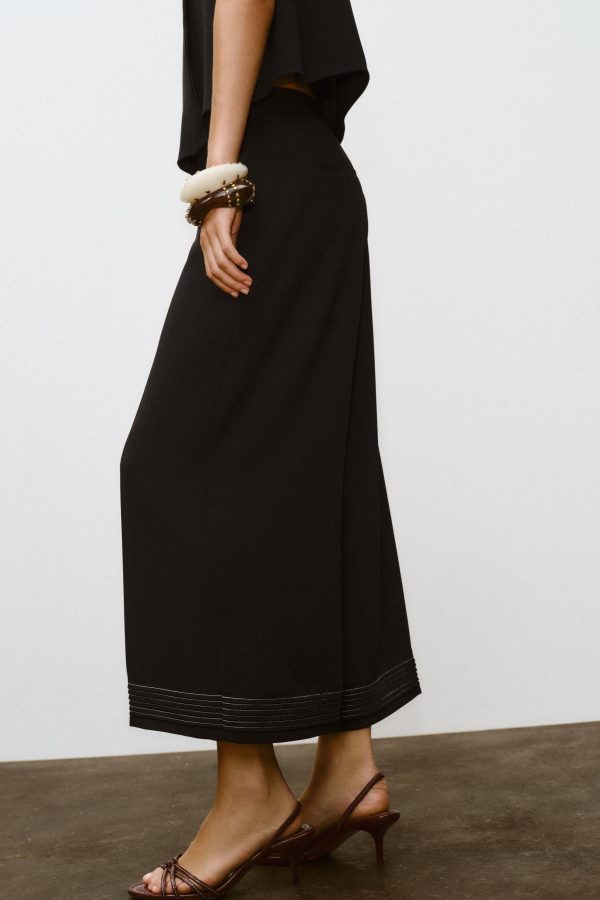Pİİİ ETEK UCU CULOTTE PANTOLON - از برند زارا