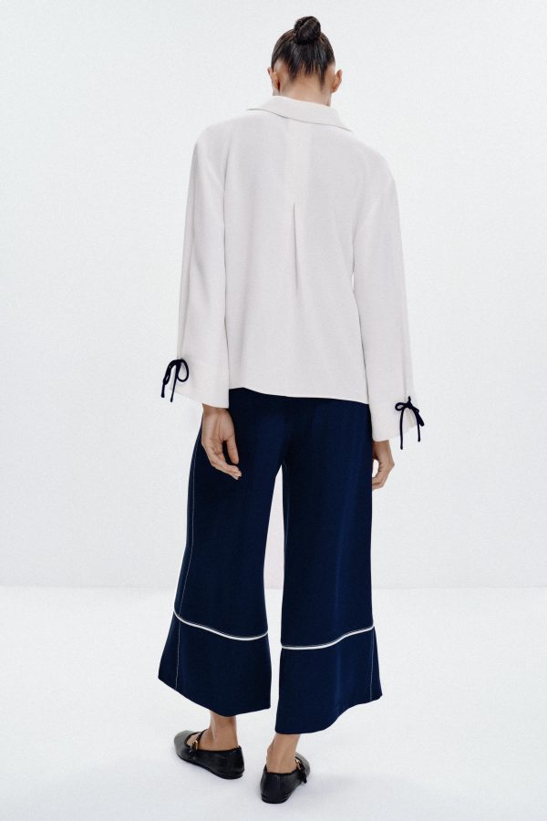 DİKİŞİ CULOTTE PANTOLON - از برند زارا