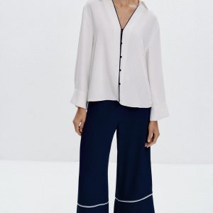 DİKİŞİ CULOTTE PANTOLON - از برند زارا