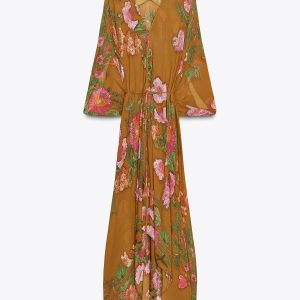 لباس زنانه ویسکوز با برش آزاد از برند زارا (زنانه)