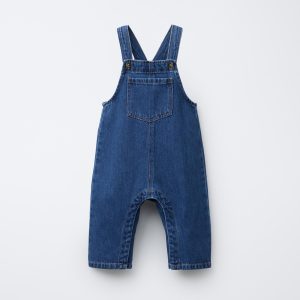 سالاپت آستین‌دار با جیب و دکمه از برند زارا (بچه گانه)