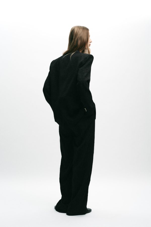 OVERSIZE JAKARLI VATKALI BLAZER - از برند زارا