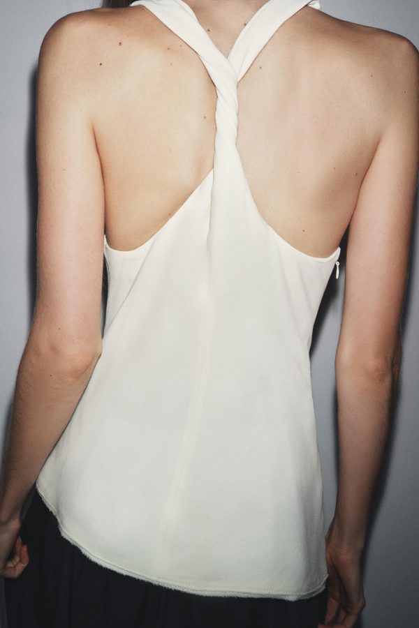 ZW COLLECTION KOMBİ HALTER YAKA ELBİSE - از برند زارا