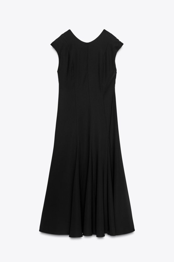 UZUN KREP ELBİSE ZW COLLECTION - از برند زارا