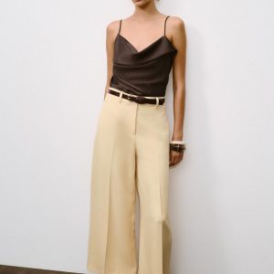 KEMERLİ CULOTTE PANTOLON - از برند زارا