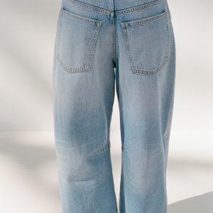 شلوار جین پنج جیب با دوخت خاص از برند زارا (زنانه)