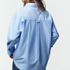 پیراهن یقه‌دار آستین‌بلند مردانه از برند زارا (زنانه)