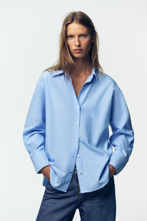 OXFORD BASIC GÖMLEK - از برند زارا