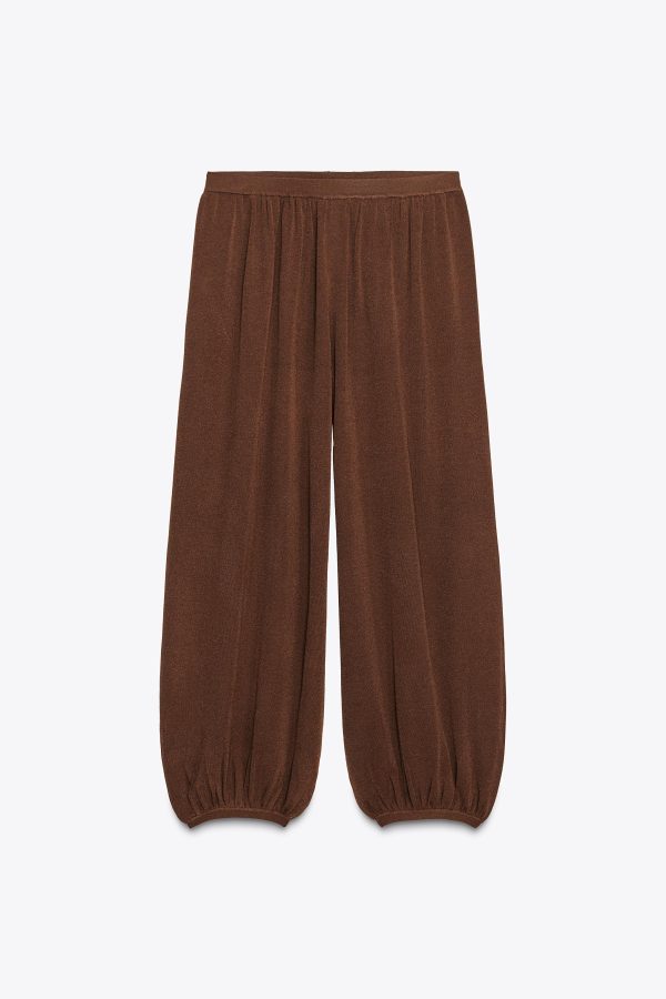 BÜZGÜÜ TRİKO PANTOLON - از برند زارا