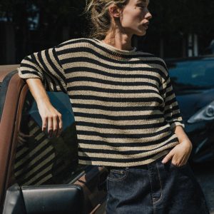 تاپ یقه بیسیکلت با آستین پلارین از برند زارا (زنانه)