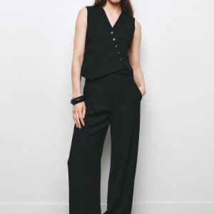 ZW COLLECTION ASİMETRİK YELEK - از برند زارا