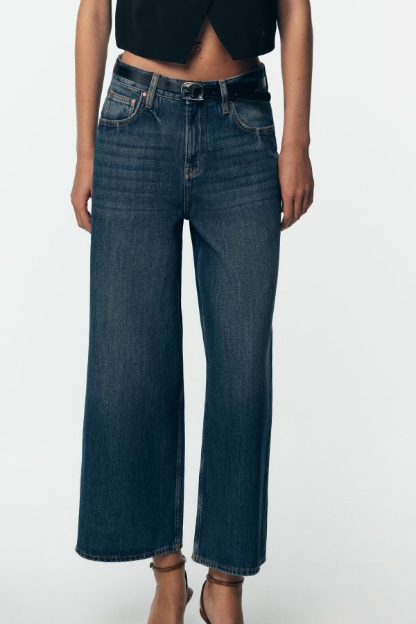 KEMERLİ YÜKSEK BEL CULOTTE Z1975 JEAN - از برند زارا
