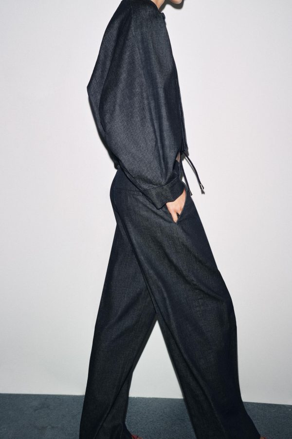PENSLİ DENİ PANTOLON ZW COLLECTION - از برند زارا