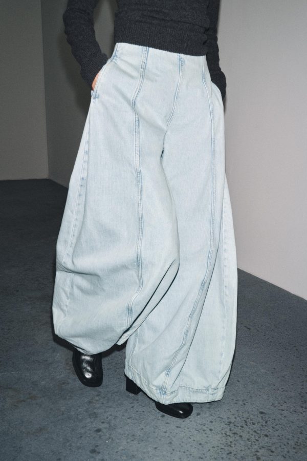 JEANS ZW COLLECTION YÜKSEK BEL BALON - از برند زارا