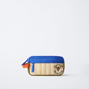 جعبه مداد زیپ‌دار با دسته حمل از برند زارا