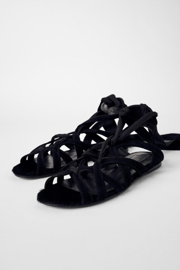 DÜZ SANDALET KATE MOSS X ZARA - از برند زارا