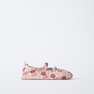 کفش زنانه مدل بابت با زیره لاستیکی از برند زارا