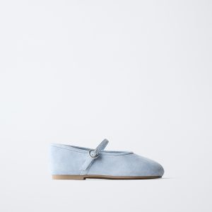 کفش بامزه چرم طبیعی با قفل از برند زارا