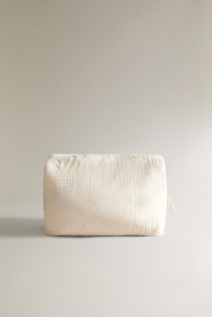 کیف مراقبت پنبه‌ای طرح دایره‌ای کودک از برند زارا