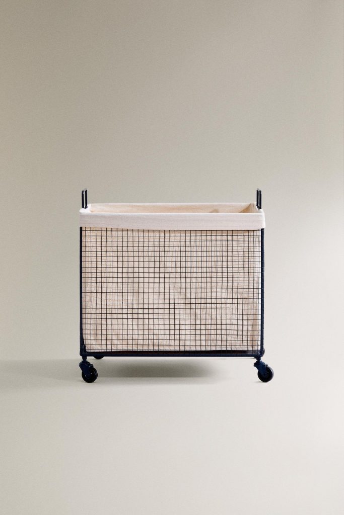 سبد اسباببازی کودک با اسکلت فلزی از برند زارا