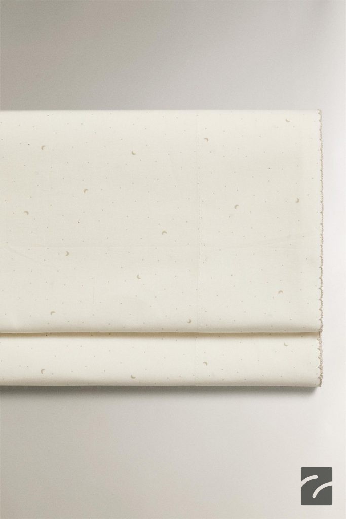 روکش بالایی پنبهای طرح ماه و ستاره از برند زارا