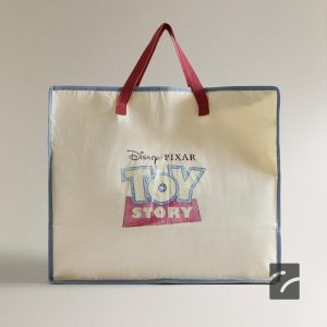 کیسه ذخیره‌سازی بزرگ کودک با طرح اسبا از برند زارا