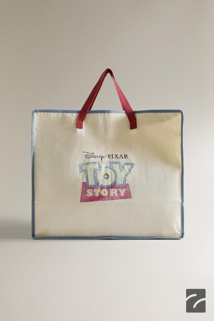 کیسه ذخیرهسازی بزرگ کودک با طرح اسبا از برند زارا