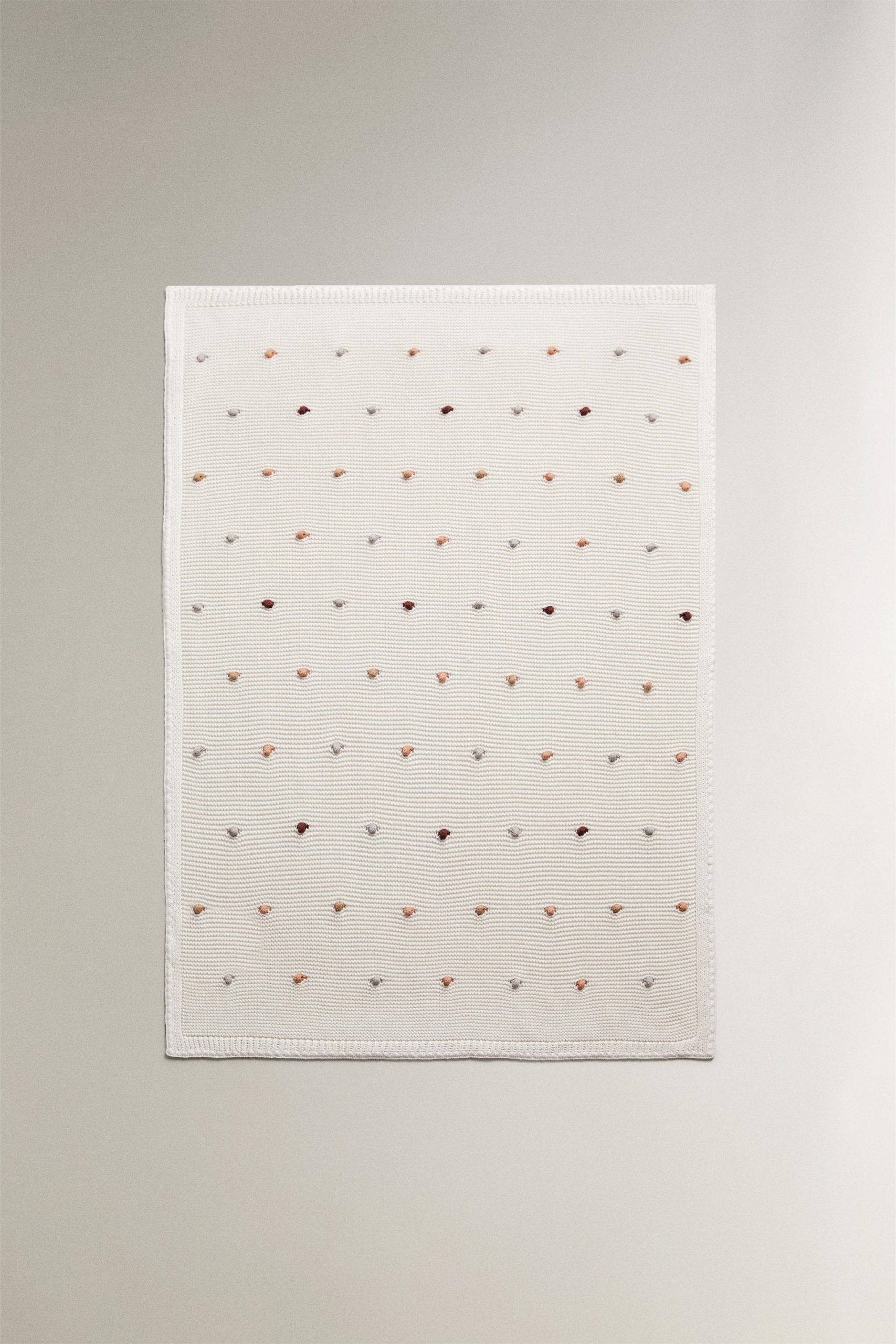 پتو بافتنی کودک از برند زارا