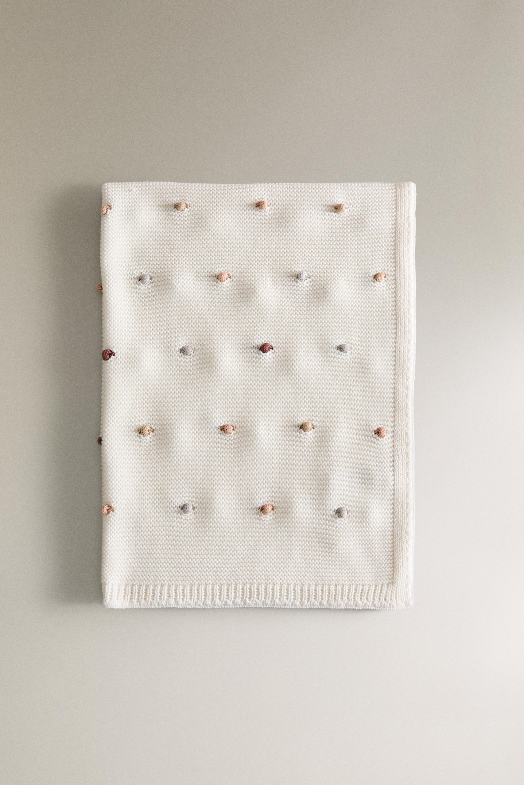 پتو بافتنی کودک از برند زارا