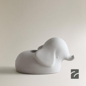 ترمومتر آب سیلیکونی فیل شکل از برند زارا (بچه گانه)