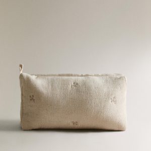 کیف کودک گلدوزی شده پنبه‌ای از برند زارا