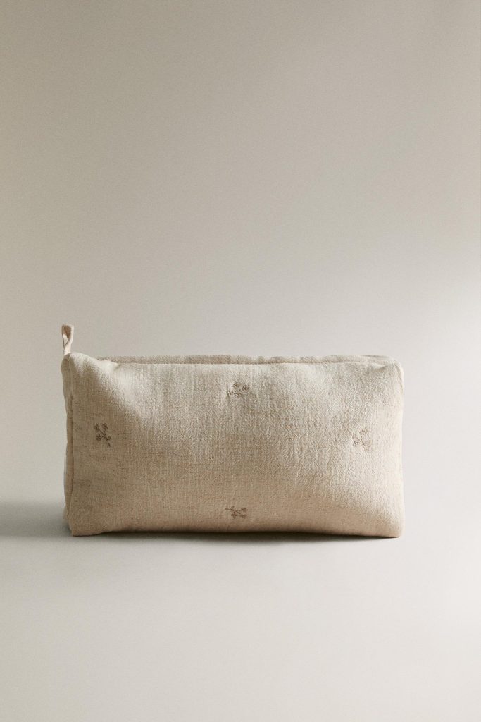 کیف کودک گلدوزی شده پنبه‌ای از برند زارا