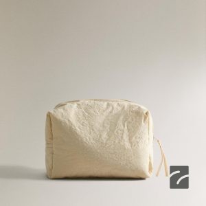 کیف کوچک پنبه‌ای کودکانه گلدار از برند زارا