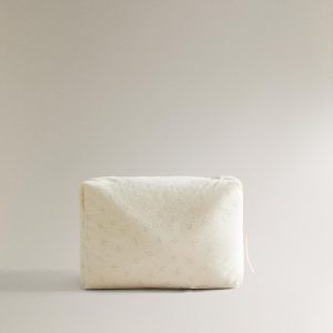 کیف شستشوی کودک طرح گل پنبه‌ای از برند زارا