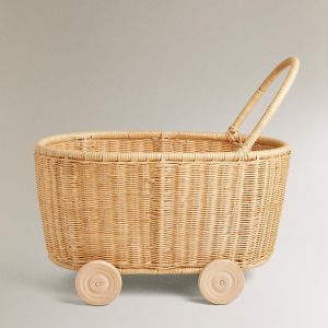 ماشین رتن چرخ‌دار برای کودکان از برند زارا