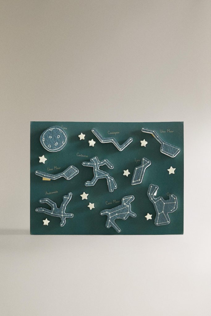 برچسب دیواری درخشان صورت فلکی از برند زارا