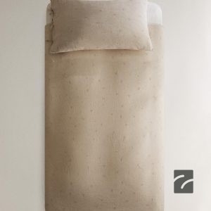 روتختی کودک طرح گل‌دار کتان و پنبه از برند زارا
